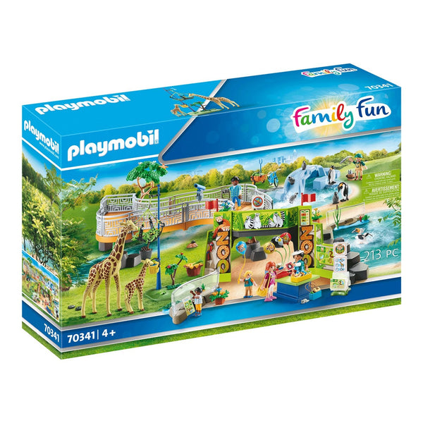 Playmobil Large City Zoo-70341-Animal Kingdoms Toy Store