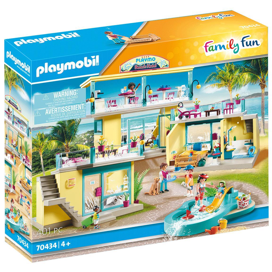 Playmobil Family Fun Beach Hotel-70434-Animal Kingdoms Toy Store