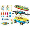 Playmobil Family Fun Beach Car with Canoe-70436-Animal Kingdoms Toy Store