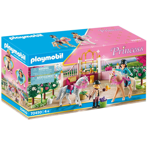 Playmobil Princess Riding Lessons-70450-Animal Kingdoms Toy Store