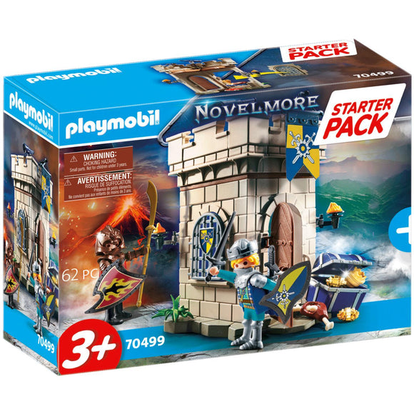 Playmobil Novelmore Starter Pack Knights' Fortress-70499-Animal Kingdoms Toy Store
