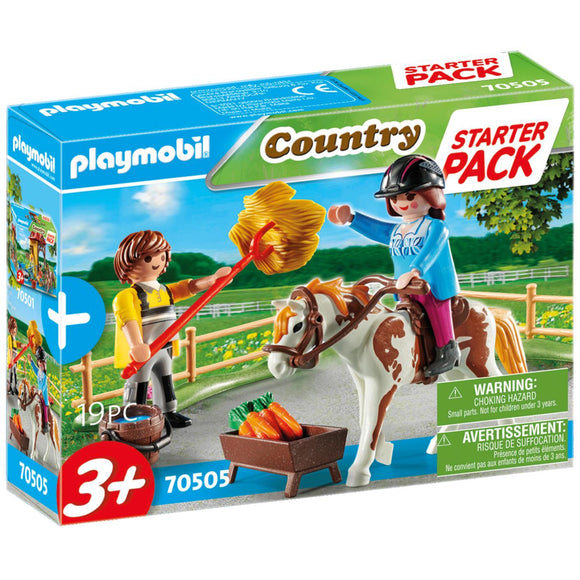 Playmobil Country Starter Pack Horseback Riding-70505-Animal Kingdoms Toy Store