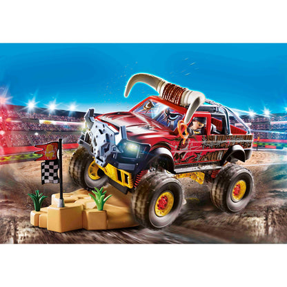 Playmobil Stunt Show Bull Monster Truck-70549-Animal Kingdoms Toy Store