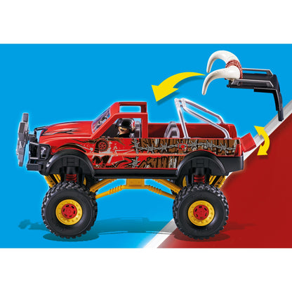 Playmobil Stunt Show Bull Monster Truck-70549-Animal Kingdoms Toy Store
