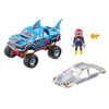 Playmobil Stunt Show Shark Monster Truck-70550-Animal Kingdoms Toy Store