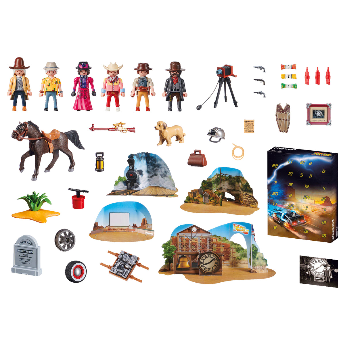 Playmobil Back to the Future III Advent Calendar (XL)