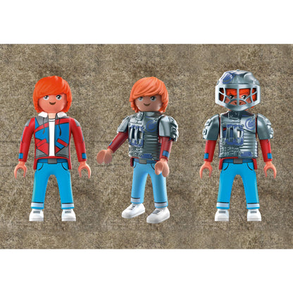 Playmobil Dino Rise Spinosaurus: Double Defense Power-70625-Animal Kingdoms Toy Store