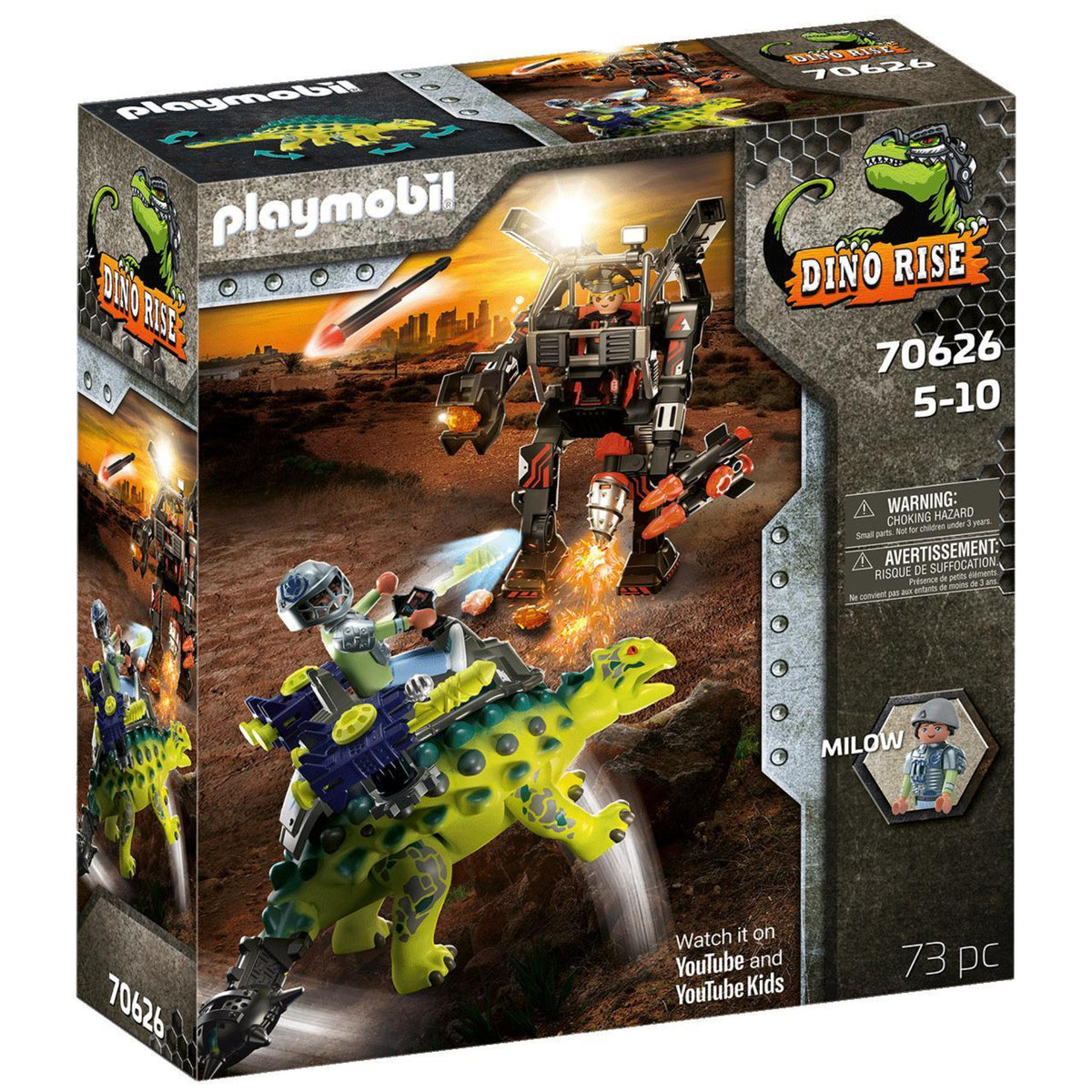 Playmobil Dino Rise Saichania: Invasion of the Robot