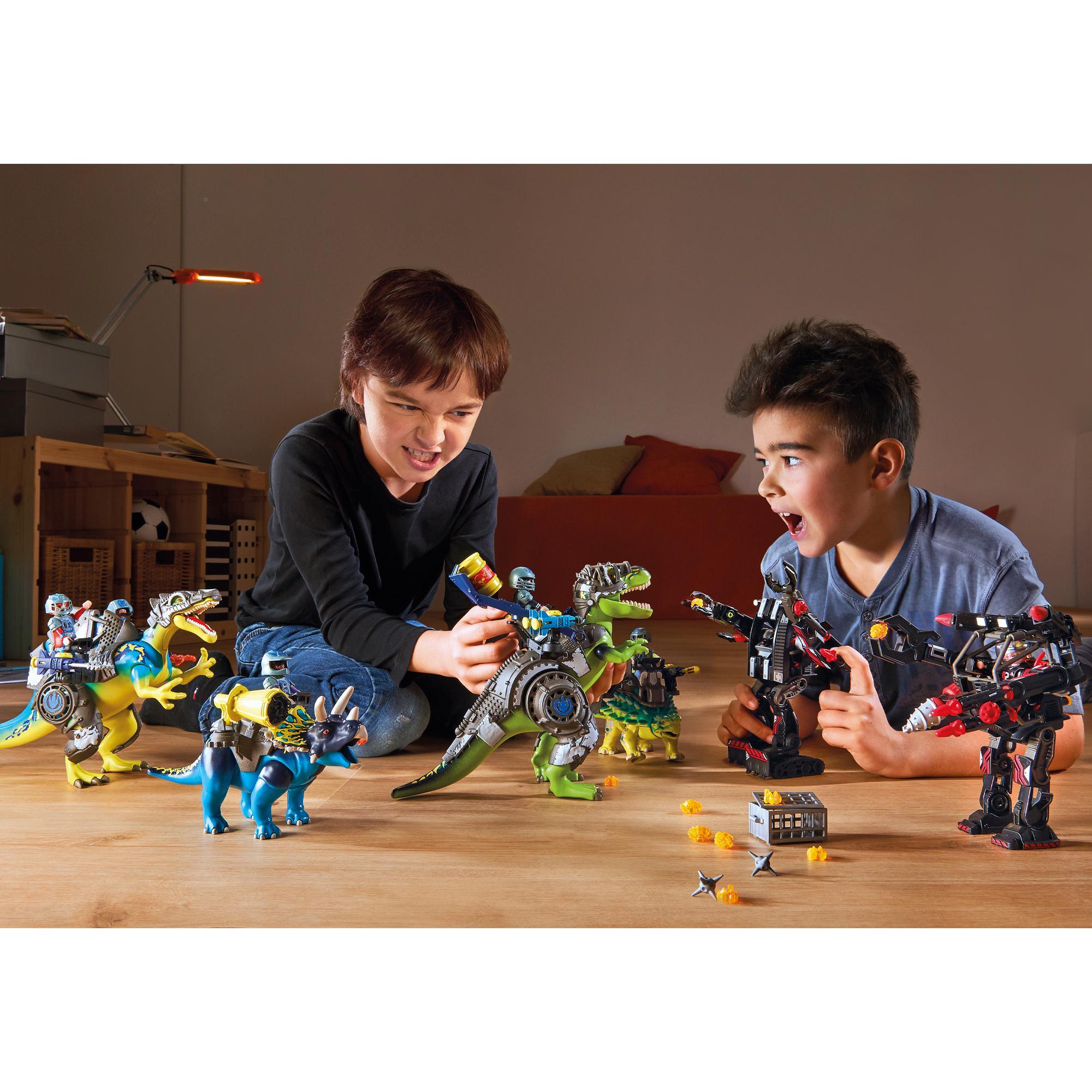 Playmobil Dino Rise Triceratops: Battle for the Legendary Stones ...