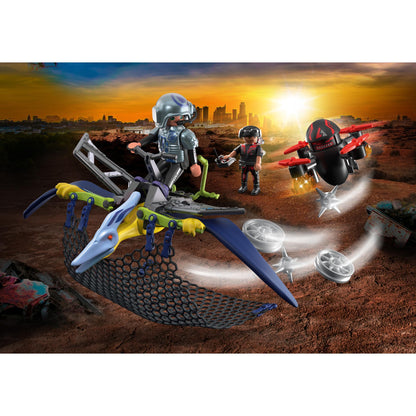 Playmobil Dino Rise Pteranodon: Drone Strike-70628-Animal Kingdoms Toy Store