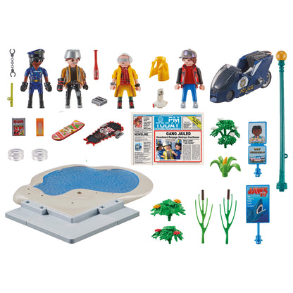 Playmobil Back to the Future Hoverboard Chase