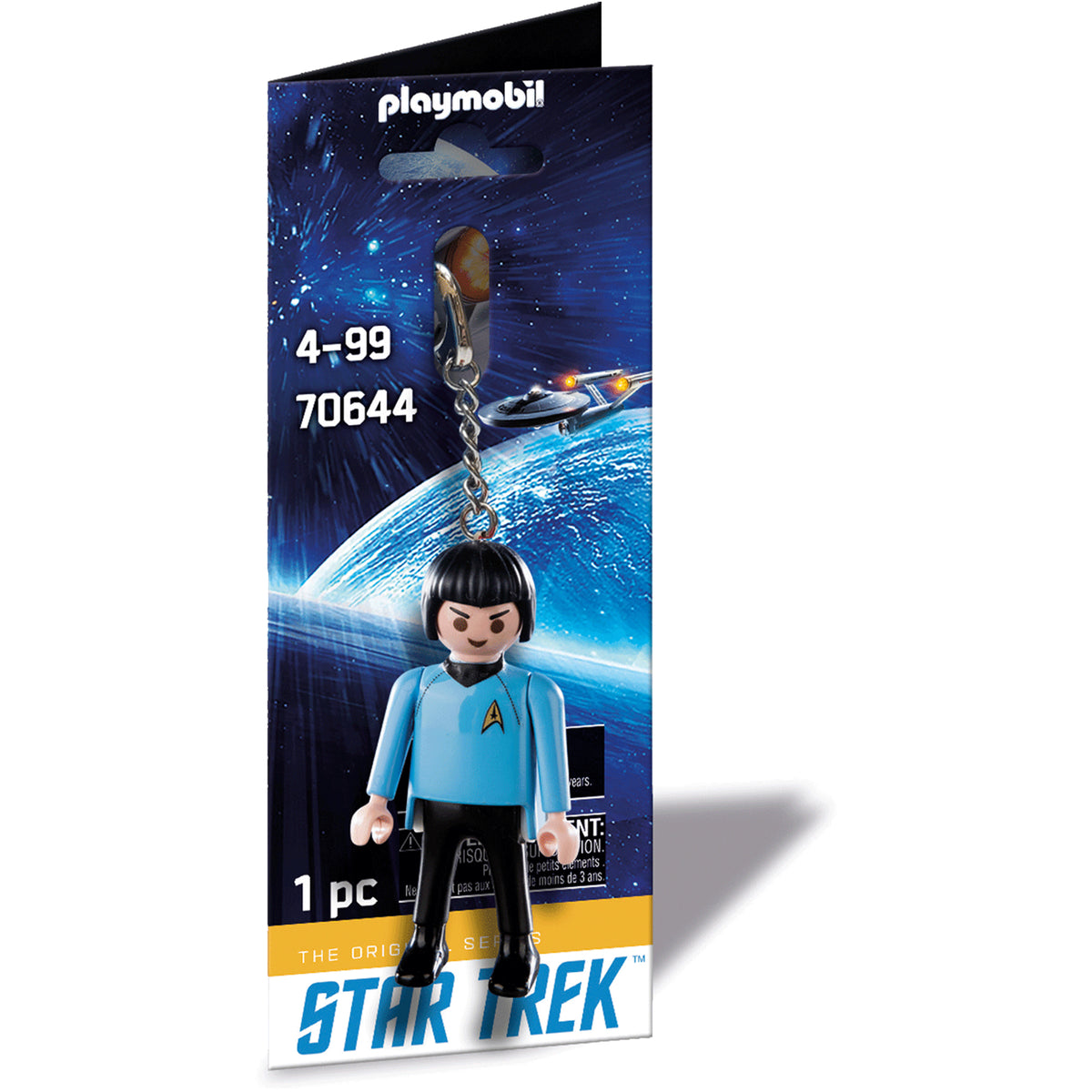 Playmobil Mr Spock Keychain