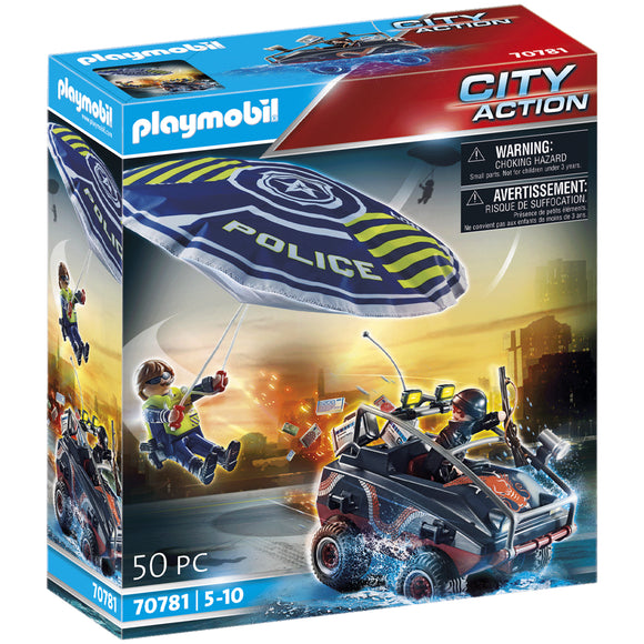 Playmobil Parachute with Amphibious Vehicle