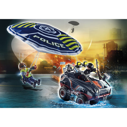 Playmobil Parachute with Amphibious Vehicle