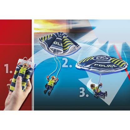 Playmobil Parachute with Amphibious Vehicle