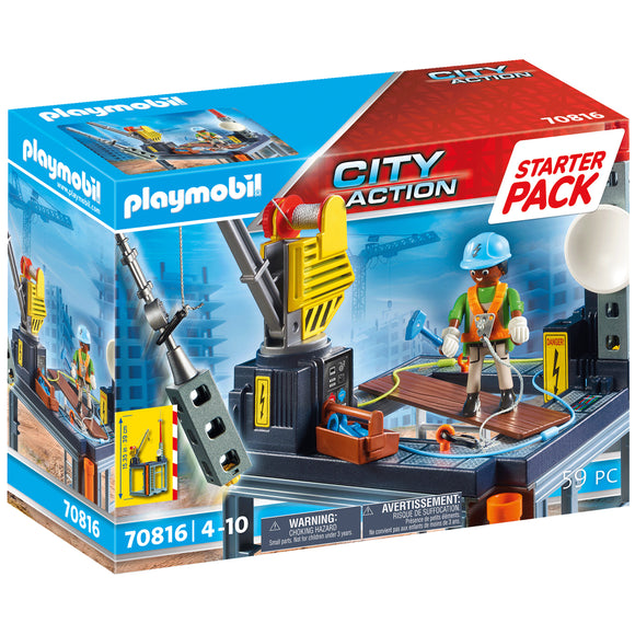 Playmobil Construction Site Starter Pack