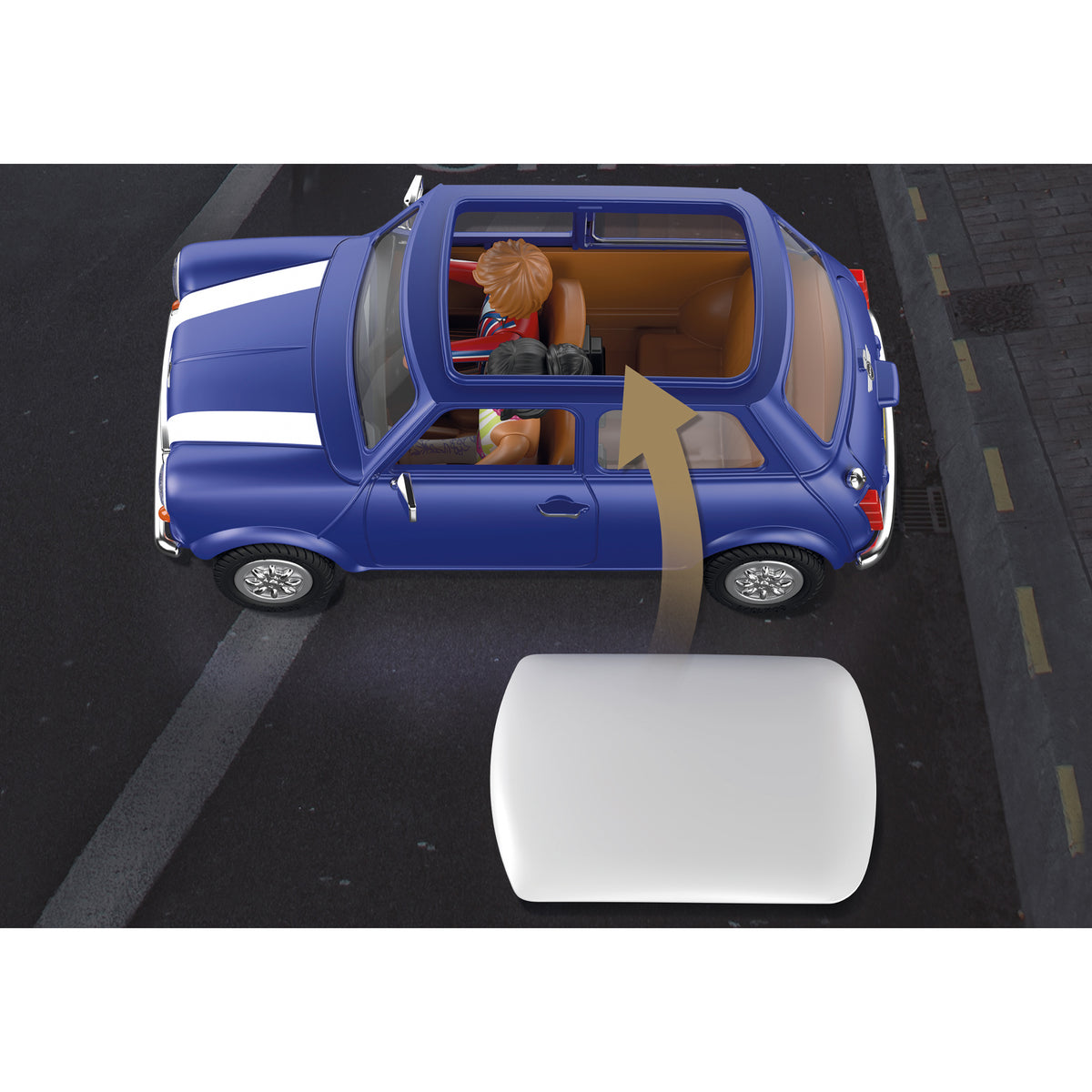 Playmobil Mini Cooper Blue