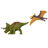Jurassic World Dominion Minis Pteranodon and Triceratops