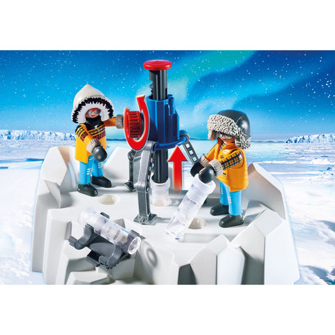 Playmobil Arctic Explorer with Polar Bears-9056-Animal Kingdoms Toy Store