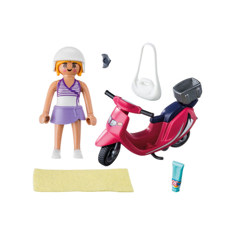 Playmobil Special Plus Beachgoer with Scooter-9084-Animal Kingdoms Toy Store