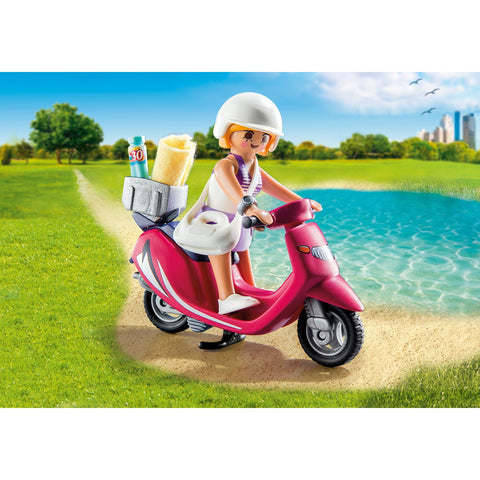 Playmobil Special Plus Beachgoer with Scooter-9084-Animal Kingdoms Toy Store