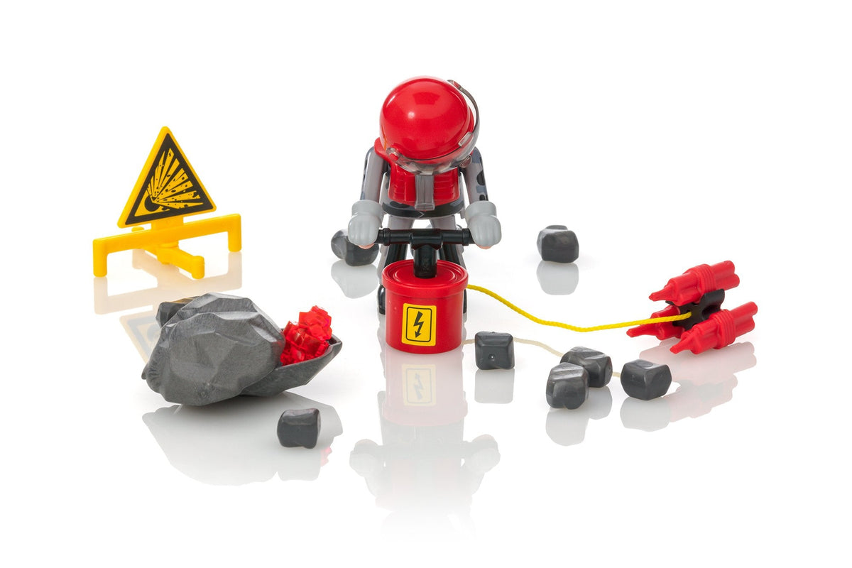 Playmobil Special Plus Rock Blaster with Rubble-9092-Animal Kingdoms Toy Store