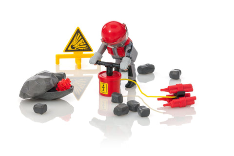 Playmobil Special Plus Rock Blaster with Rubble-9092-Animal Kingdoms Toy Store