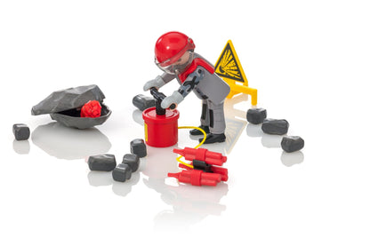 Playmobil Special Plus Rock Blaster with Rubble-9092-Animal Kingdoms Toy Store