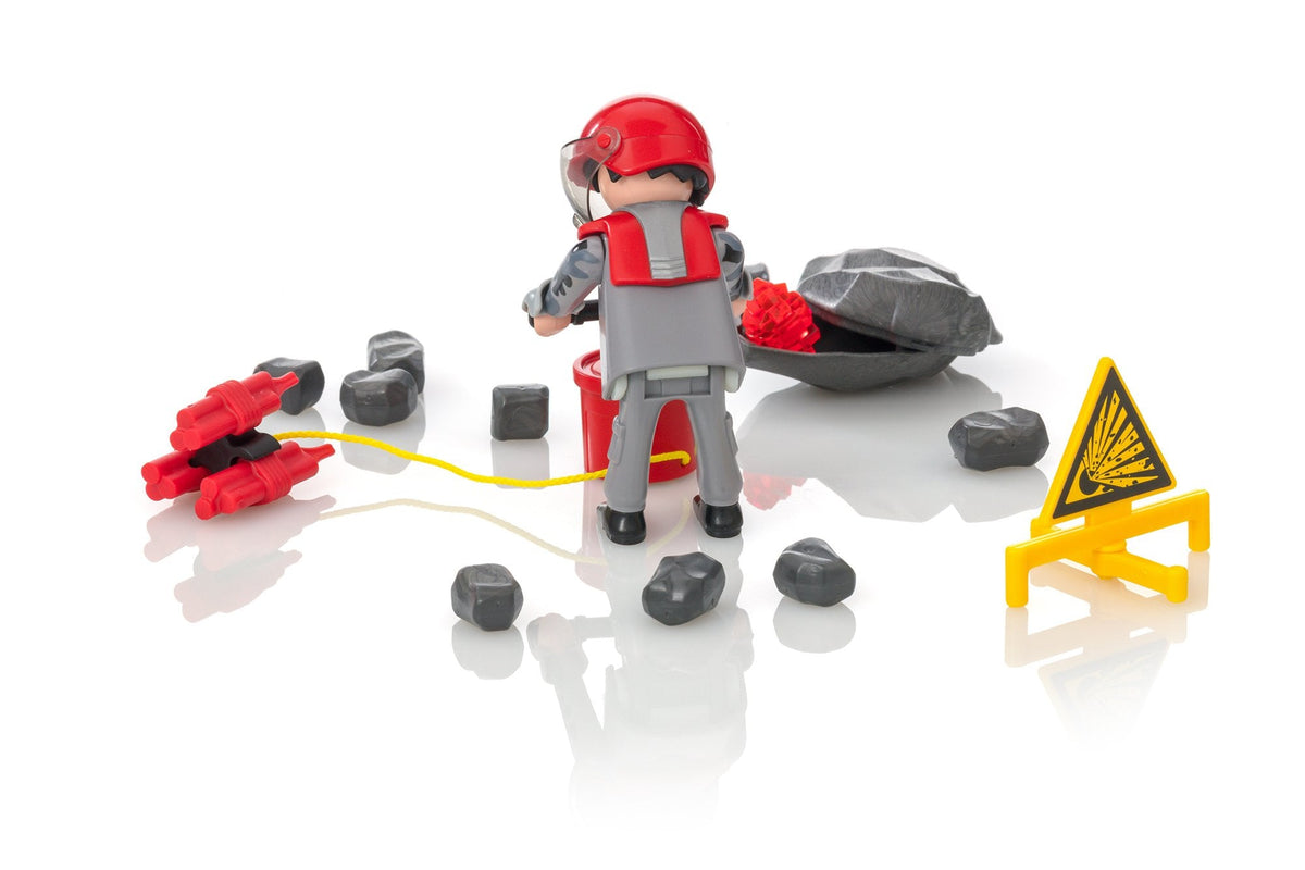 Playmobil Special Plus Rock Blaster with Rubble-9092-Animal Kingdoms Toy Store
