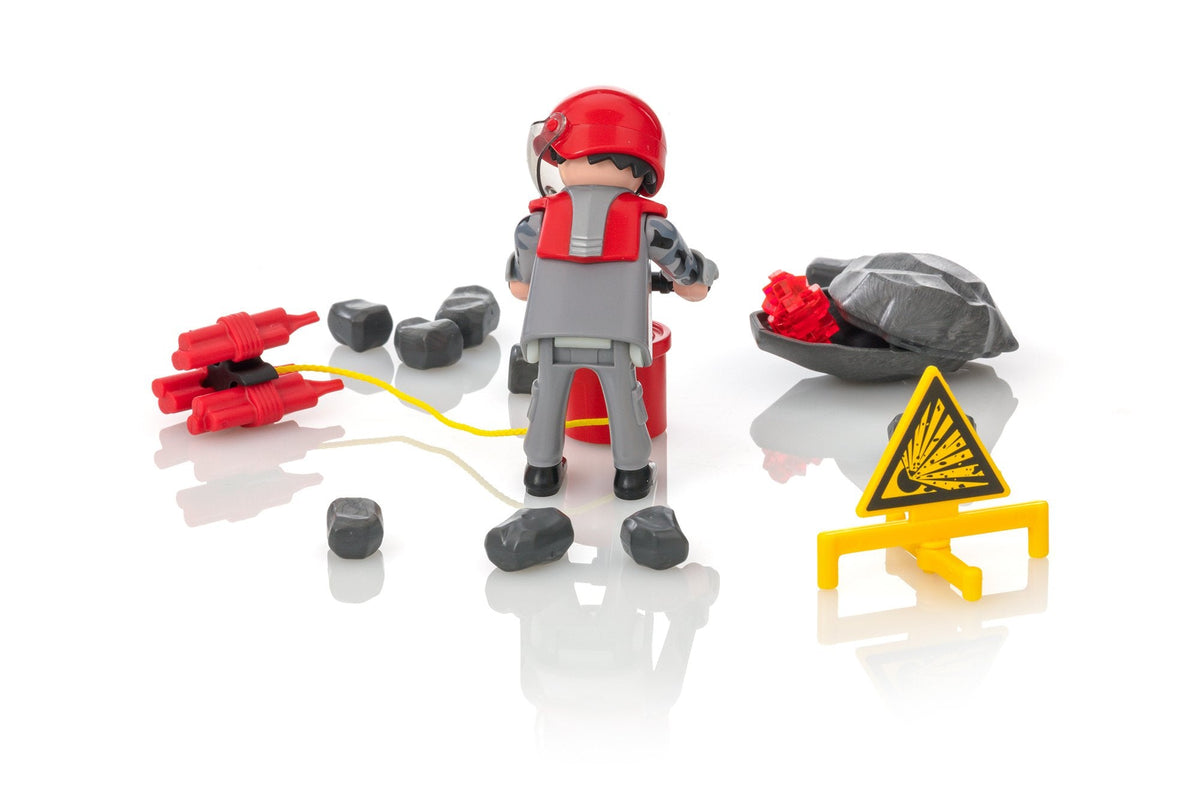 Playmobil Special Plus Rock Blaster with Rubble-9092-Animal Kingdoms Toy Store