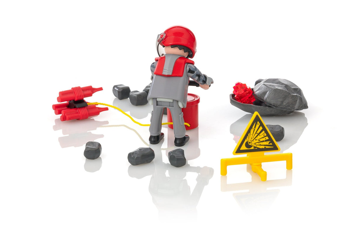 Playmobil Special Plus Rock Blaster with Rubble-9092-Animal Kingdoms Toy Store