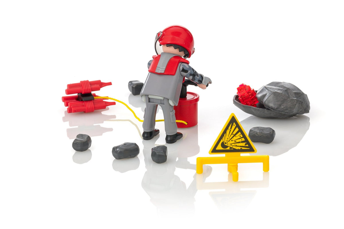 Playmobil Special Plus Rock Blaster with Rubble-9092-Animal Kingdoms Toy Store