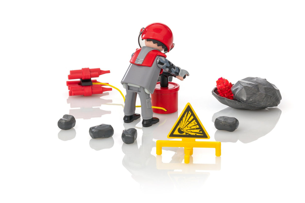 Playmobil Special Plus Rock Blaster with Rubble-9092-Animal Kingdoms Toy Store