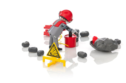 Playmobil Special Plus Rock Blaster with Rubble-9092-Animal Kingdoms Toy Store