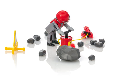 Playmobil Special Plus Rock Blaster with Rubble-9092-Animal Kingdoms Toy Store