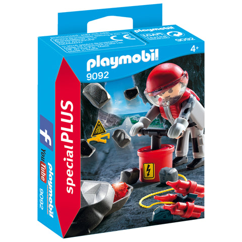 Playmobil Special Plus Rock Blaster with Rubble