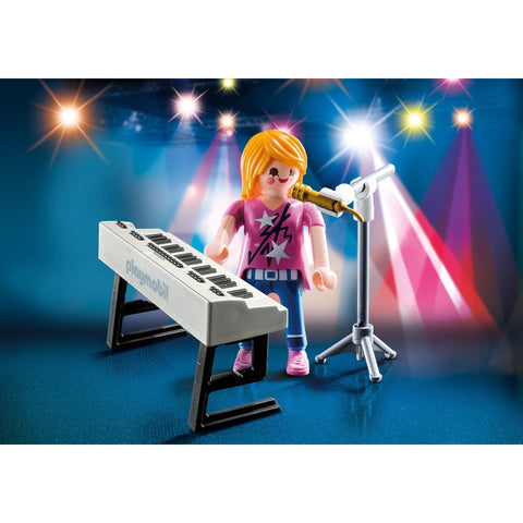 Playmobil Special Plus Singer with Keyboard and Microphone-9095-Animal Kingdoms Toy Store