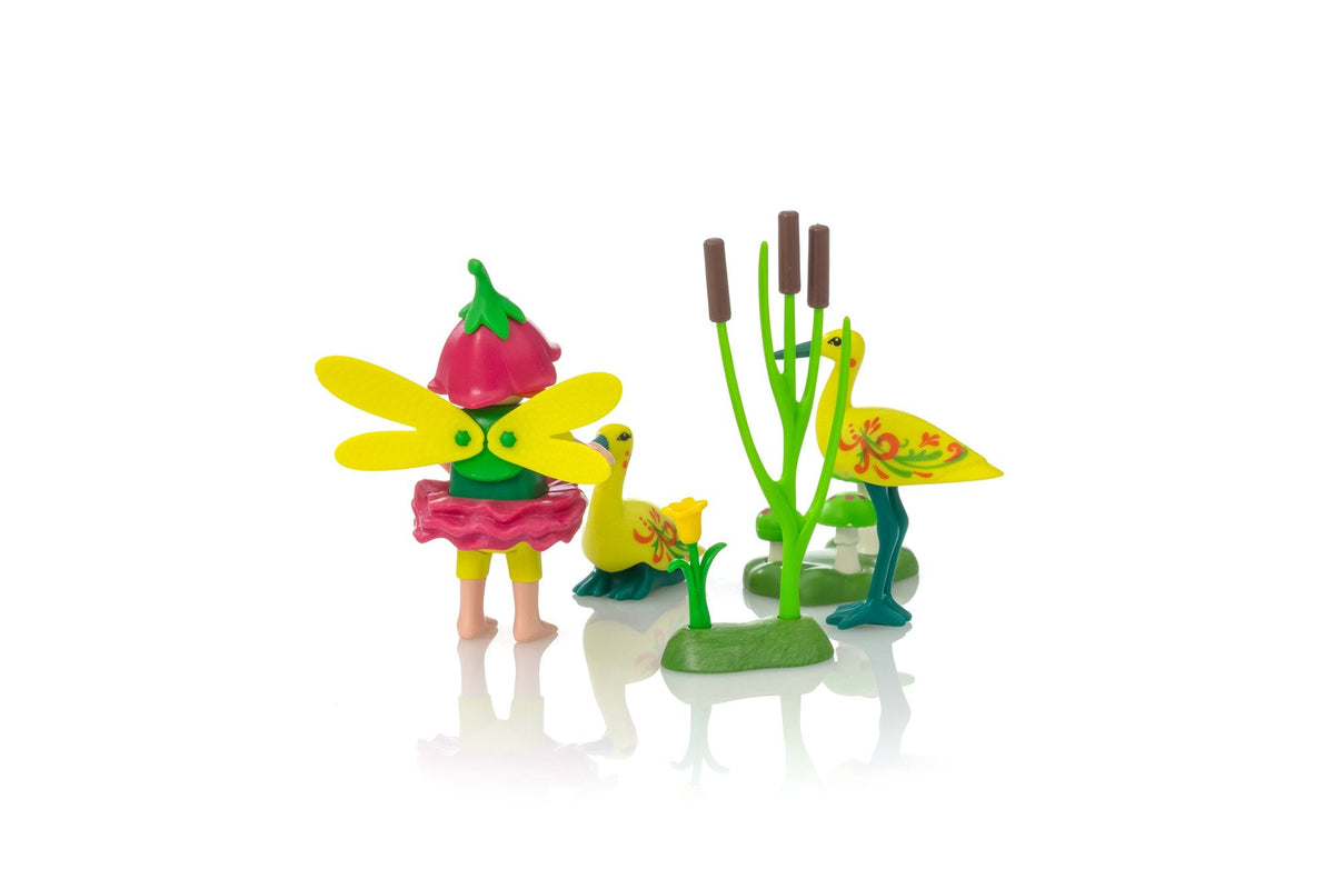 Playmobil Fairies Fairy Girl With Storks-9138-Animal Kingdoms Toy Store