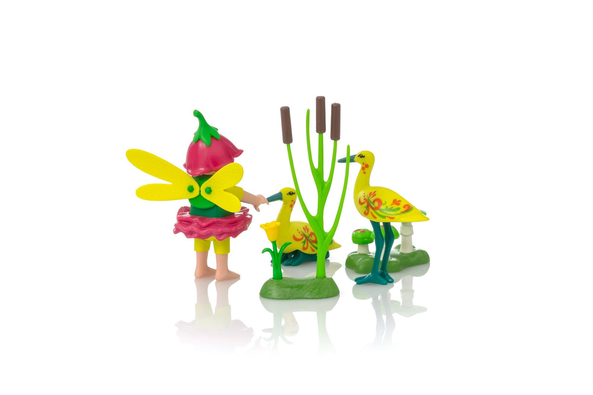 Playmobil Fairies Fairy Girl With Storks-9138-Animal Kingdoms Toy Store