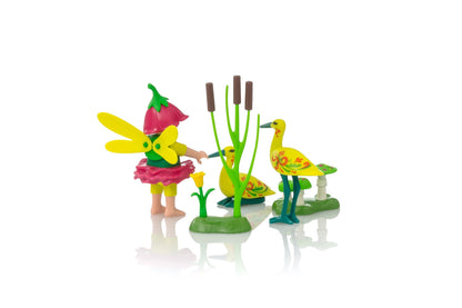Playmobil Fairies Fairy Girl With Storks-9138-Animal Kingdoms Toy Store