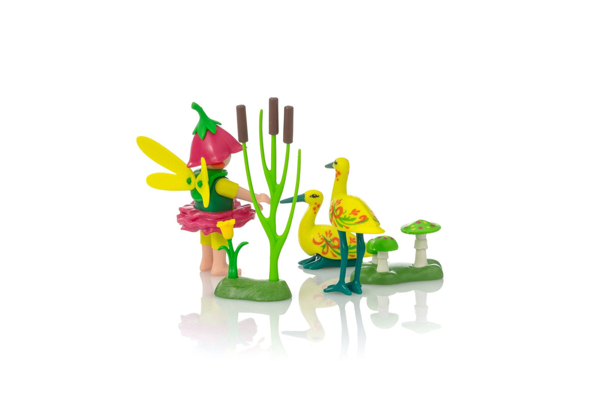Playmobil Fairies Fairy Girl With Storks-9138-Animal Kingdoms Toy Store