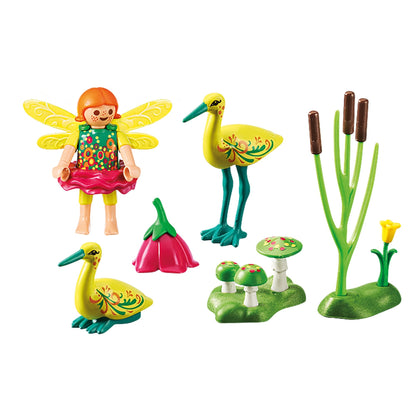 Playmobil Fairies Fairy Girl With Storks-9138-Animal Kingdoms Toy Store