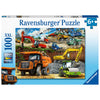 Ravensburger Construction Vehicles 100pc Puzzle-RB12973-7-Animal Kingdoms Toy Store