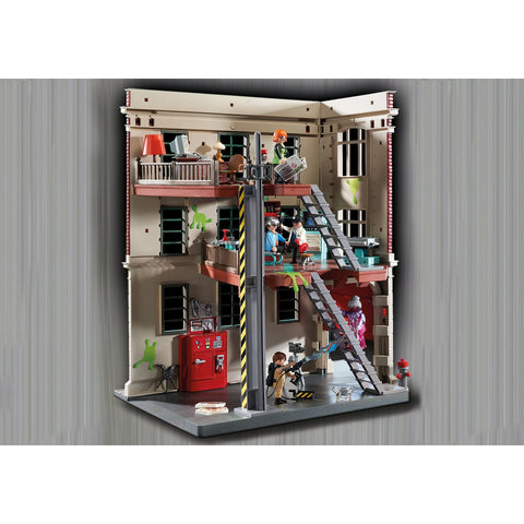 Playmobil Ghostbuster Firehouse-9219-Animal Kingdoms Toy Store