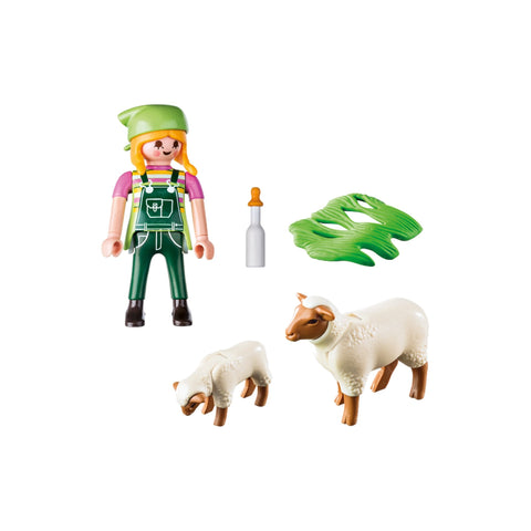 Playmobil Special Plus Farmer With Sheep-9356-Animal Kingdoms Toy Store
