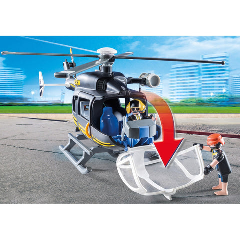 Playmobil Tactical Unit Helicopter-9363-Animal Kingdoms Toy Store