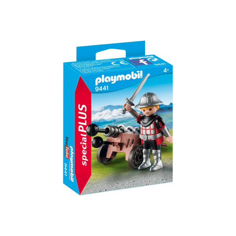 Playmobil Special Plus Knight With Cannon-9441-Animal Kingdoms Toy Store