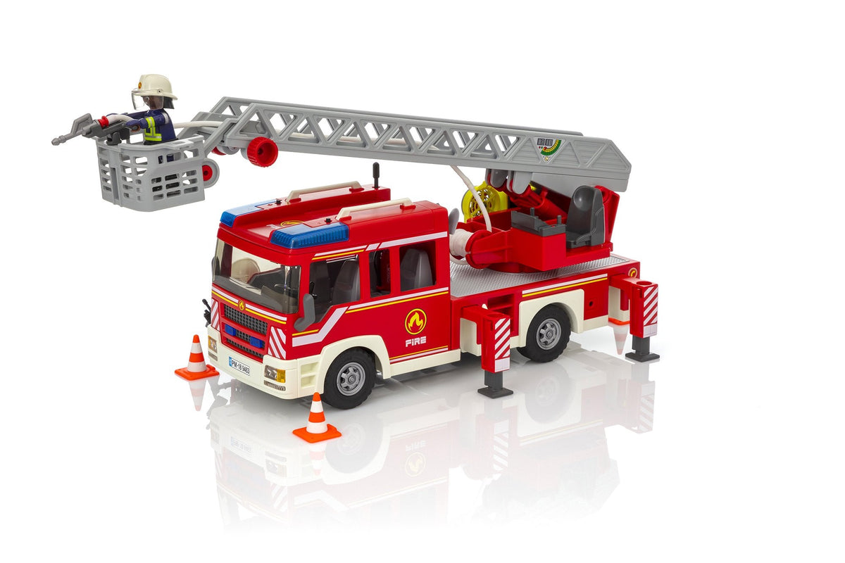 Playmobil City Action Fire Ladder Unit-9463-Animal Kingdoms Toy Store