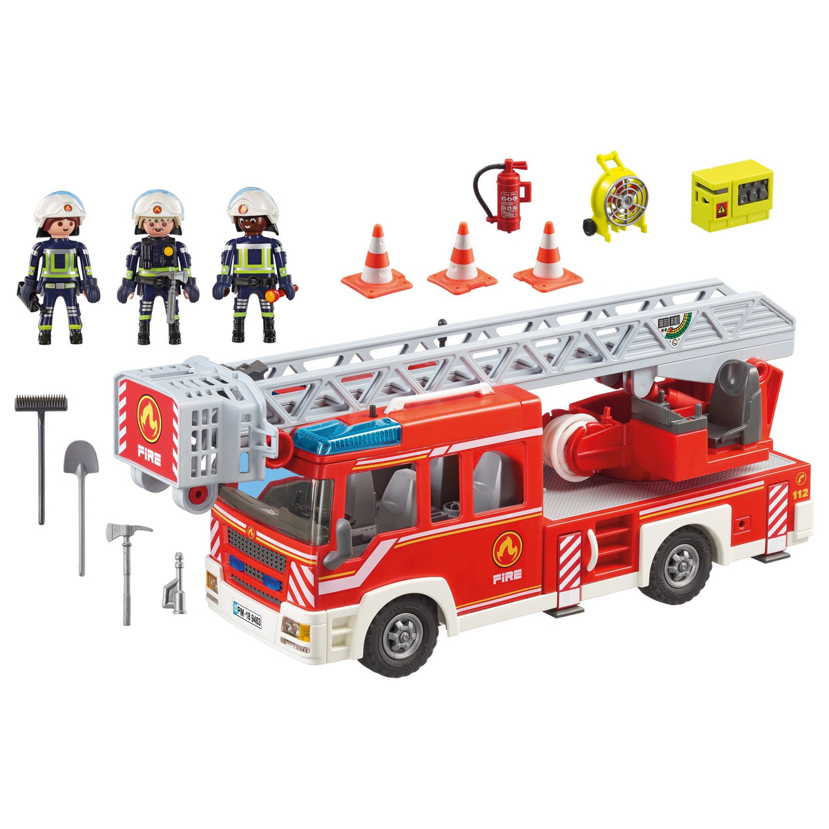Playmobil City Action Fire Ladder Unit-9463-Animal Kingdoms Toy Store