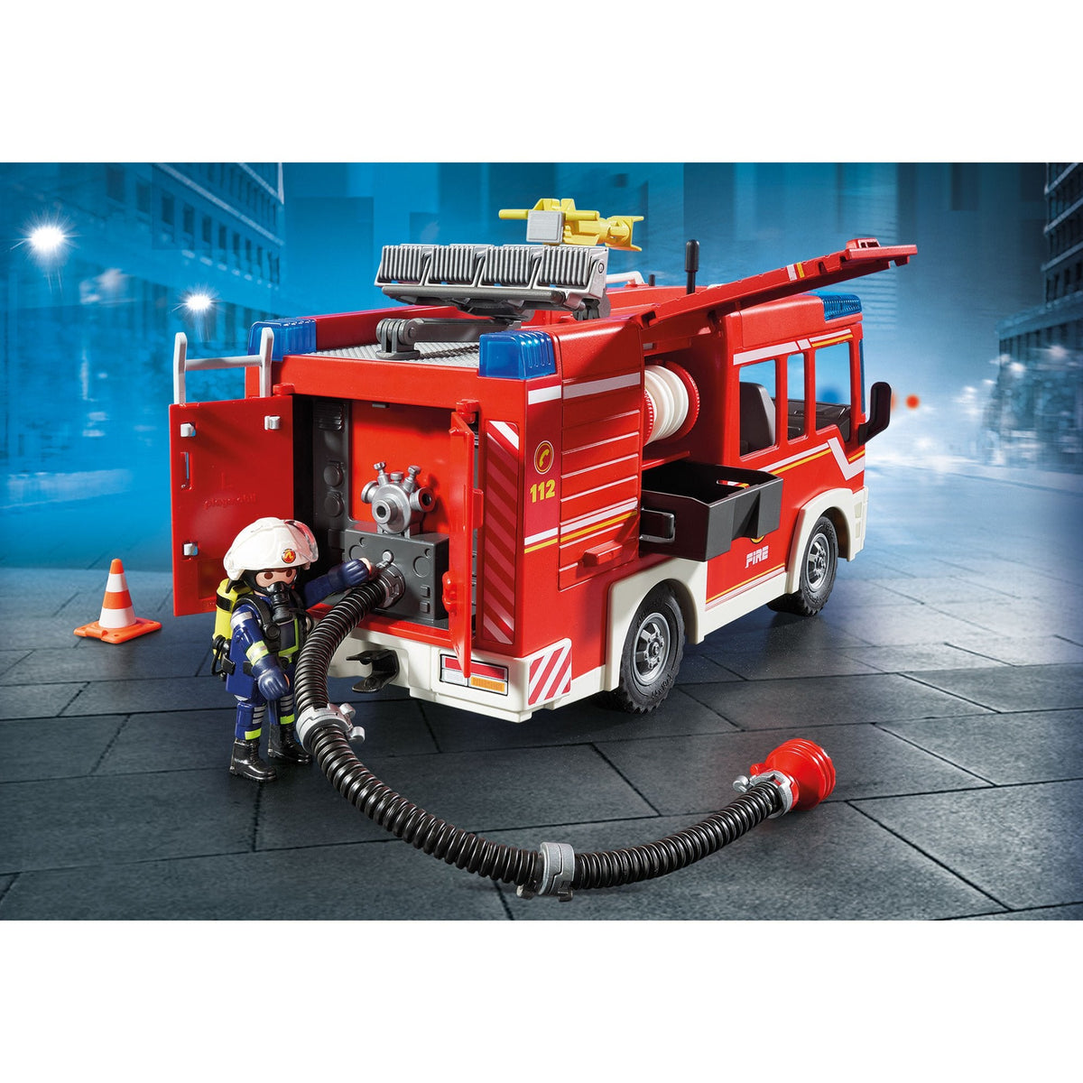 Playmobil City Action Fire Engine-9464-Animal Kingdoms Toy Store